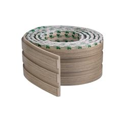 Painel Ripado de EVA 10cm x 10m Autocolante Madeto Carvalho MEU RODAPÉ / REF. RPDOL 30