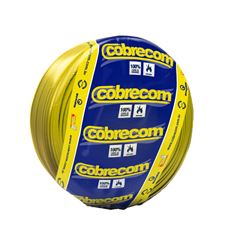 Cabo Flexível 1,5mm 25m 750V Amarelo COBRECOM / REF. 1150401401