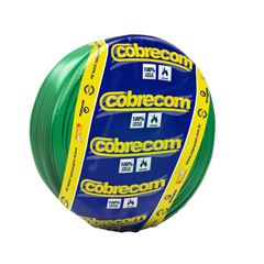 Cabo Flexível 4,0mm 25m 750V Verde COBRECOM / REF. 1150605401
