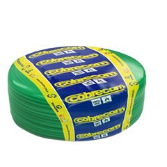 Cabo Flexível 4,0mm 25m 750V Verde COBRECOM / REF. 1150605401