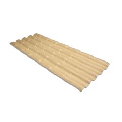 Telha de Pvc 0,86x3,28 Colonial Marfim NORTELIT / REF. PA.00099480