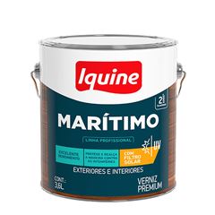 Verniz Acetinado Marítimo 3,6 Litros Incolor IQUINE  / Ref. 257100101