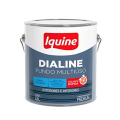 Fundo Acrílico Dialine Multiúso Fosco 3,6L Cinza IQUINE / REF. 326200401