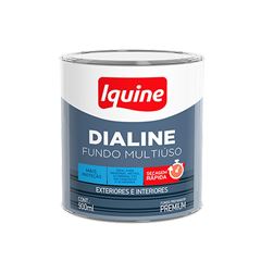 Fundo Acrílico Dialine Multiúso Fosco 900ml Cinza IQUINE / REF. 326200404