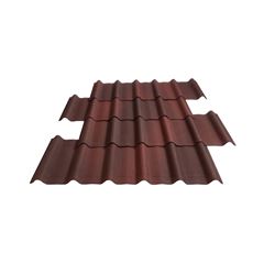 Telha Ecológica Onduvilla 0,40x1,07m Vermelho ONDULINE / REF. PE6452BR