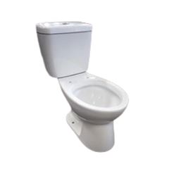 Kit Bacia Sanitária com Caixa Acoplada e Assento Pop  3 e 6 Litros Branco QUALIZ / REF. FM8137A