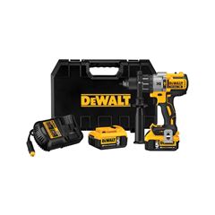 Furadeira Parafusadeira de Impacto 20V Max Li-Ion Brushless com 2 Baterias 5Ah Carregador Bivolt e Maleta DEWALT / REF. DCD996P2T-BR