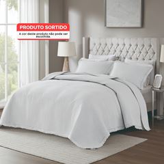 Colcha de Casal 2,20x2,40m Romantic com 3 Peças Sortimento 1 CORTTEX / REF. 701174-14-3714