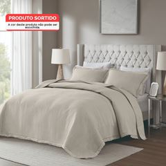 Colcha Queen 2,40x2,60m Romantic com 3 Peças Sortimento 1 CORTTEX / REF. 701174-14-3714