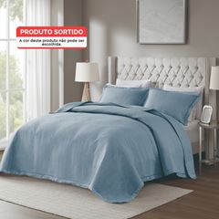 Colcha Queen 2,40x2,60m Romantic com 3 Peças Sortimento 1 CORTTEX / REF. 701174-14-3714