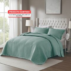 Colcha Queen 2,40x2,60m Romantic com 3 Peças Sortimento 1 CORTTEX / REF. 701174-14-3714