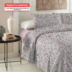 Jogo de Cama Solteiro Microtec 200 Fios 3 Peças Sortimento 9 CORTTEX / REF. 700363-25-3922