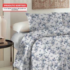 Jogo de Cama Casal Microtec 200 Fios 4 Peças Sortimento 9 CORTTEX / REF. 700363-26-3922