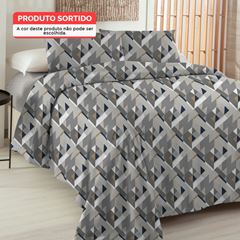Jogo Cama Casal em Algodão Essenciale com 4 Peças Sortimento 4 CORTTEX / REF. 700338-26-3912
