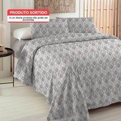 Jogo Cama Queen em Algodão Essenciale com 4 Peças Sortimento 4 CORTTEX / REF. 700338-27-3912