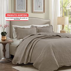 Colcha de Casal 2,20x2,40m Milão com 3 Peças Sortimento 12 CORTTEX / REF. 700077-14-3961