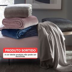 Manta em Poliéster 1,80x2,20m de Casal Home Design Sortimento 3 CORTTEX / REF. 700747-18-3737