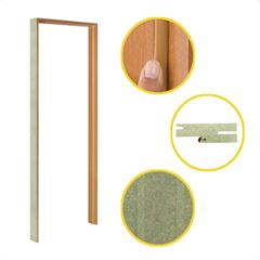 Batente de MDF 3 Peças 11cm com Borracha Corrupixá ROCHA / REF. 10003[24577]