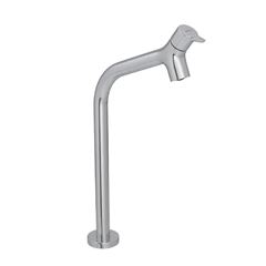 Torneira para Lavatório em Metal de Mesa Bica Alta 1/4V Gama Cromado DECA / REF. 1198.C13