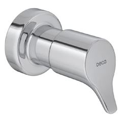 Acabamento para Registro de Gaveta e Pressão em Metal de 1/2 a 1 Polegada Gama Cromado DECA / REF. 4900.C13.PQ