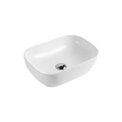 Cuba de Apoio 46x32cm Retangular Branca QUALIZ / REF. FMTP493A