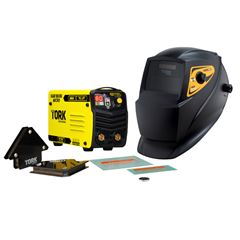 Inversor de Solda 180A Bivolt com Máscara e Acessórios TIG LIFT + MMA TORK / REF. CIM-7180-BV
