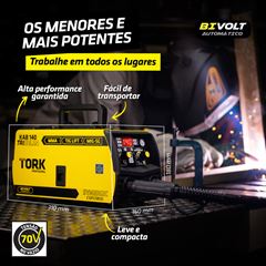 Inversor de Solda 140A Bivolt MIG SG + TIG LIFT + MMA TORK / REF. IMETS-6140-BV