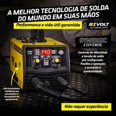 Inversor de Solda 140A Bivolt MIG SG + TIG LIFT + MMA TORK / REF. IMETS-6140-BV
