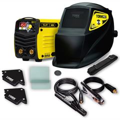 Inversor de Solda 150A Bivolt com Máscara e Acessórios TIG LIFT + MMA TORK / REF. SCIM-6150-BV