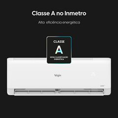 Ar Condicionado Split Evaporadora e Condensadora 12000 BTUss Inverter Eco II com WI-FI Integrado ELGIN / REF. 45HJFE12C2CC/45HJFI12C2WC