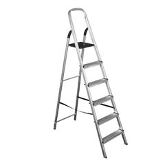 Escada de Alumínio com 6 Degraus Tesoura DESIGN DECOR / REF. DDC05499