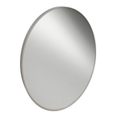 Espelho 39,5cm Redondo com Moldura Preta CRIS METAL / REF. 1507-5