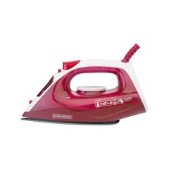 Ferro de Passar 220v à Vapor e Seco com Base Antiaderente Spray Rosa BLACK E DECKER / REF. FX2250-B2