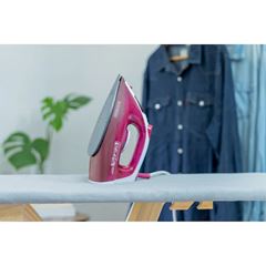Ferro de Passar 220v à Vapor e Seco com Base Antiaderente Spray Rosa BLACK E DECKER / REF. FX2250-B2