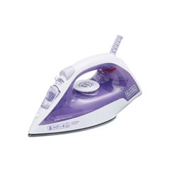 Ferro de Passar 220v à Vapor e Seco com Base Antiaderente Roxo BLACK E DECKER / REF. FX1050-B2