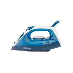 Ferro de Passar 220v à Vapor e Seco com Base Antiaderente Spray Azul BLACK E DECKER / REF. FX2150-B2
