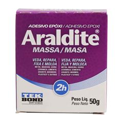 Adesivo Epóxi 50g Araldite Massa 2 Horas TEKBOND / REF. 78072707234