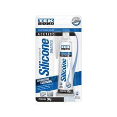 Adesivo Silicone 50g Acético de Uso Geral Transparente TEKBOND / REF. 69957321895