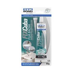 Adesivo 85g Fixa Cuba Branco TEKBOND / REF. 69957367188