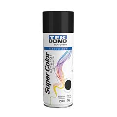 Tinta Spray Uso Geral 350ml Preto Brilhante TEKBOND / REF. 69957327011