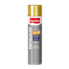 Tinta Spray Esmalte Metálico Ouro 400 ml IQUINE / REF. 338028965