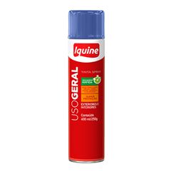 Tinta Spray Uso Geral Brilhante 400ml Azul Escuro IQUINE / REF. 334033265