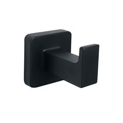 Cabide de Metal 1 Gancho Prime Ref F Preto QUALIZ / REF. QL-GANBLA