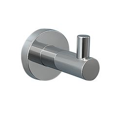 Cabide em Metal com 1 Gancho Select Ref V Cromado QUALIZ / REF. QL-R-GANCRO