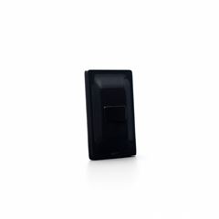 Interruptor 4x2 1 Tecla Simples 10A Zeffia Preto PIAL / REF. 680100PT