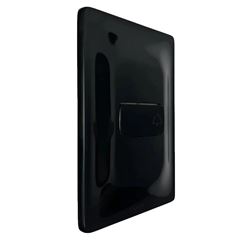 Pulsador de Campainha 4x2 2A Zeffia Preto PIAL / REF. 680109PT