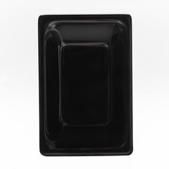 Placa 4x2 Cega Zeffia Preta PIAL / REF. 680180PT