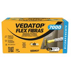 Impermeabilizante Revestimento Vedatop Flex Fibras 7000 18kg VEDACIT / REF. 112874