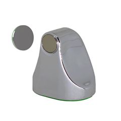 Trava Porta em ABS Magnético com Adesivo Cromado COMFORT DOOR / REF. PA01010003