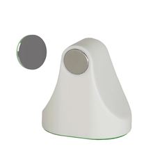 Trava Porta em ABS Magnético Branco COMFORT DOOR / REF. PA01010001